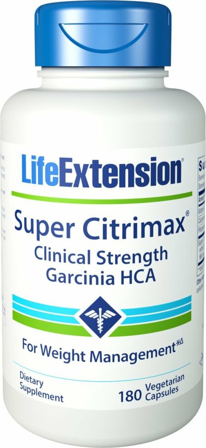 Life Extension - 超级Citrimax力量藤黄HCA - 180 素食胶囊