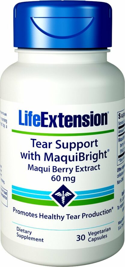 Life Extension - 泪花支持与MaquiBright - 30 素食胶囊