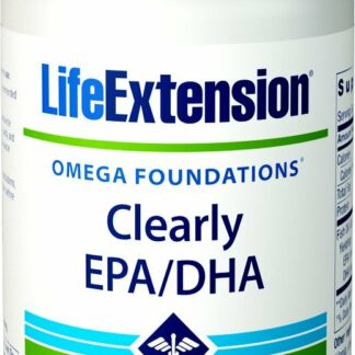 Life Extension - Omega基金会明确Omega EPA/DHA高度集中Omega - 3 - 软凝胶120粒