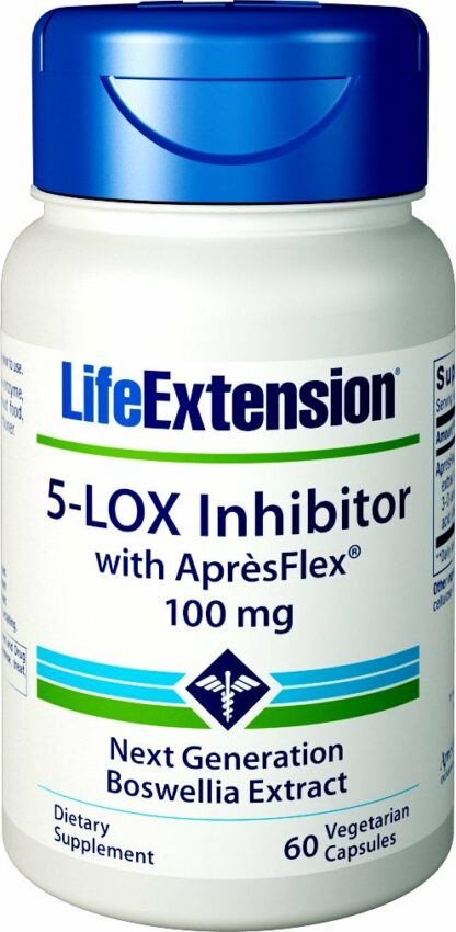 Life Extension - 5-Lox抗化剂与Apresflex 100 镁。60 素食胶囊