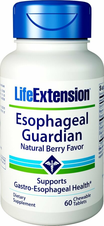 Life Extension Esophageal Guardian 可咀嚼片，60 片 60 60