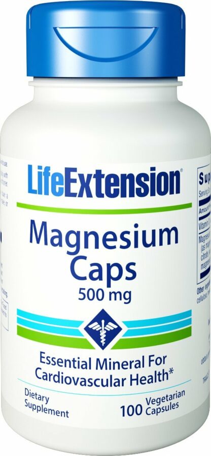 Life Extension, Magnesium 500mg 100 vegcaps