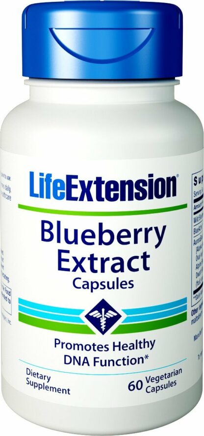 Life Extension - 蓝莓萃取物胶囊 - 60 素食胶囊