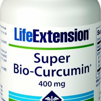 Life Extension - 超级生物姜黄素400 mg 。 30 粒素食胶囊