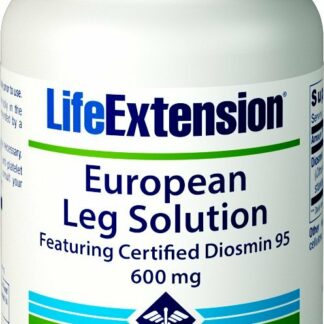 Life Extension - 以被证明的Diosmin镁为特色的欧洲腿 95 600 解答。30素食片