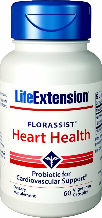 Life Extension - FlorAssist Heart Health Probiotic - 60 Vegetarian Capsules