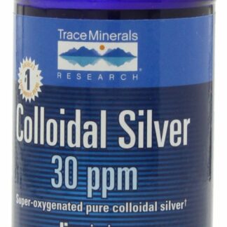 Trace Minerals Research Liquimins Colloidal Silver 30 ppm, Dietary supplement Liquid Formula , 8 fl oz bottle