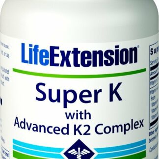 Life Extension 维生素K 优质维生素K2 复合物 膳食补充剂 90 粒软胶囊 90ct 90