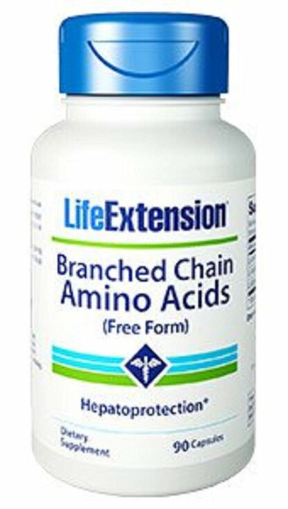 Life Extension - Branched Chain Amino Acids - 90 Vcaps (Pack of 4)