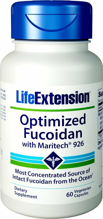 Life Extension OptimizedFucoidan w/Maritech 926，60粒素食胶囊 60 60