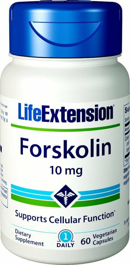 Life Extension Forskolin, 10 Mg 60 V caps