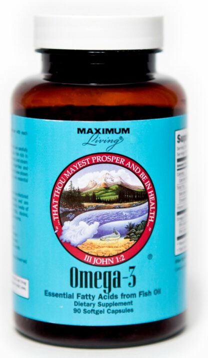 Maximum Living Omega 3 Fish Oil (90 CAP)