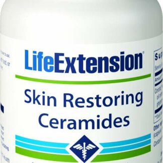 Life extension 皮肤修复 ceramides W/lipowheat ，30 Liquid 胶囊 3 Pack