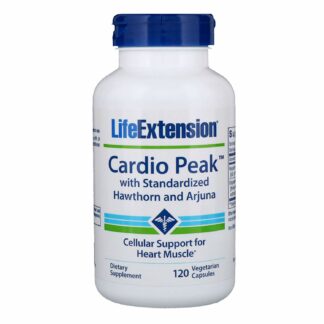 Life Extension - Cardio Peak With Standardized Arjuna & Hawthorn - 120 Vcaps (Pack of 2)