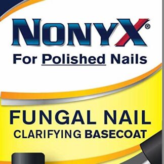 NonyX Nail Clarifying Basecoat for Toenails and Fingernails, 0.5 oz