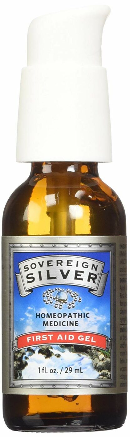 Sovereign Silver-银急救凝胶-1 盎司。