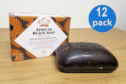 Bar Soap, African Blk with Al, 5 oz (12 Pack)