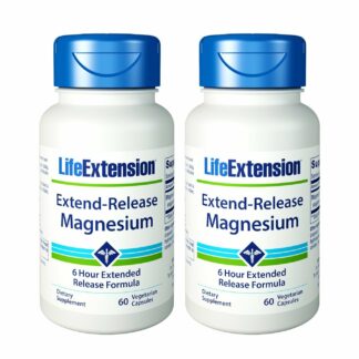 Life Extension Extend Release 镁 60 粒素食胶囊 2 粒装