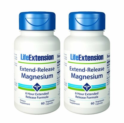 Life Extension Extend Release 镁 60 粒素食胶囊 2 粒装