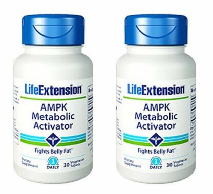 Life Extension AMPK Metabolic Activator 30 tabletss X 2