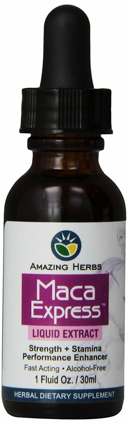 Amazing Herbs - Maca Express Liquid Extract - 1 oz.