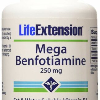 Life Extension Mega Benfotiamine, 120 capsules