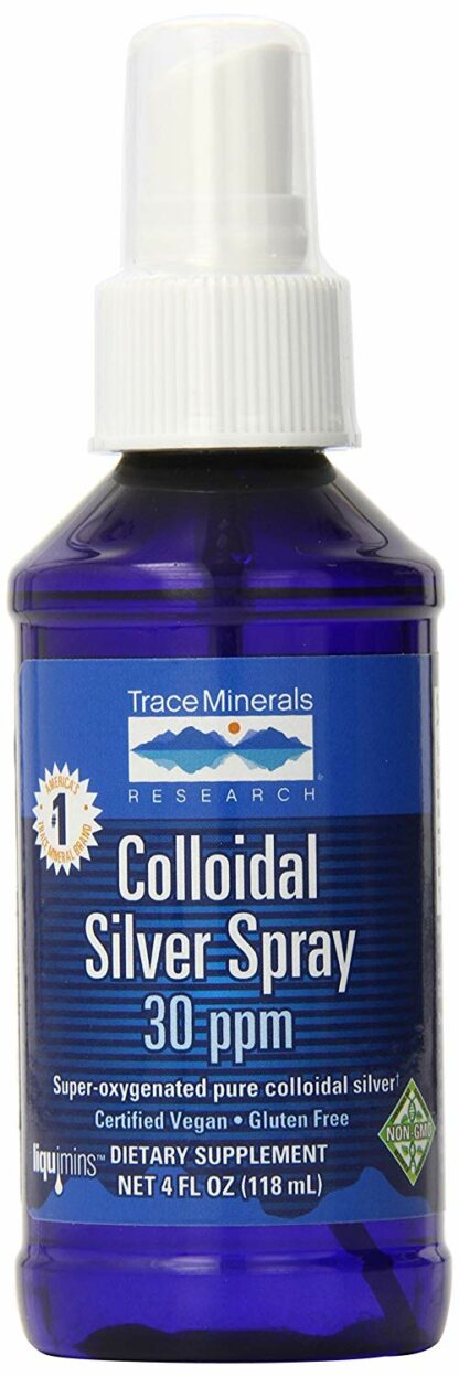 Trace Minerals Research CLSSP01-30 PPM Colloidal Silver Spray, 0.6 lb