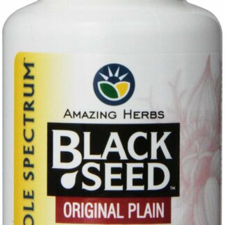 Amazing Herbs - 黑种子原始的平原 500 镁。100 胶囊