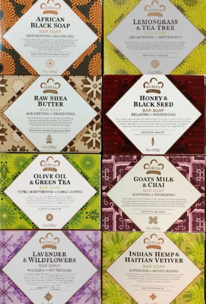 Nubian Heritage Soap Combo (8 Pack) iwgl