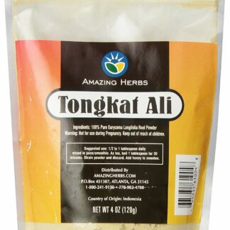 Amazing Herbs - Tongkat阿里明确未加工的粉末 - 4盎司