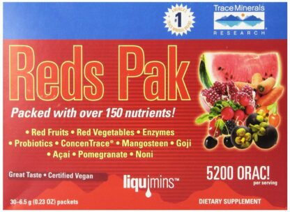 Trace Minerals Research Reds Pak 30 Paks