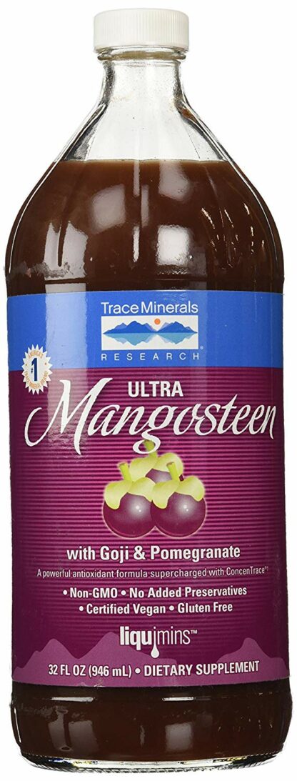 Trace Minerals Research - Ultra Mangosteen with Goji and Pomegranate - 32 oz.