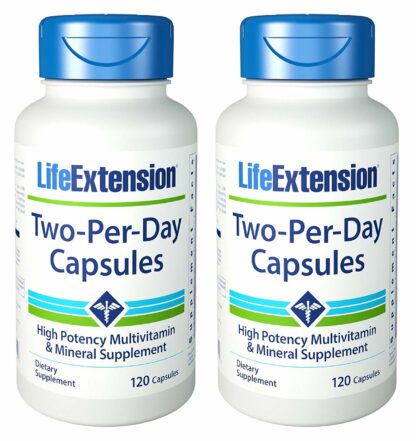 Life Extension 2 Per Day 120 Capsules, 2 Pack