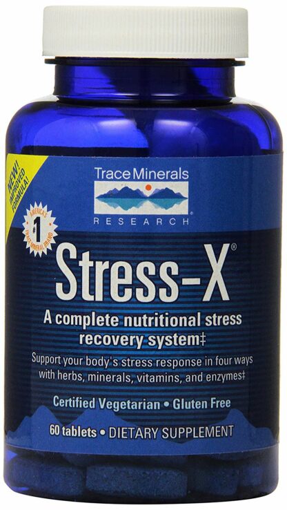 Trace Minerals Stress-X Tablets, 60-Count