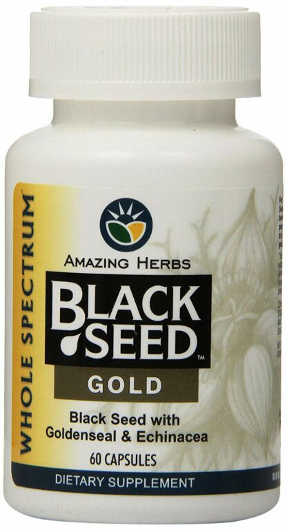 Amazing Herbs - Black Seed Gold - 60 Capsules